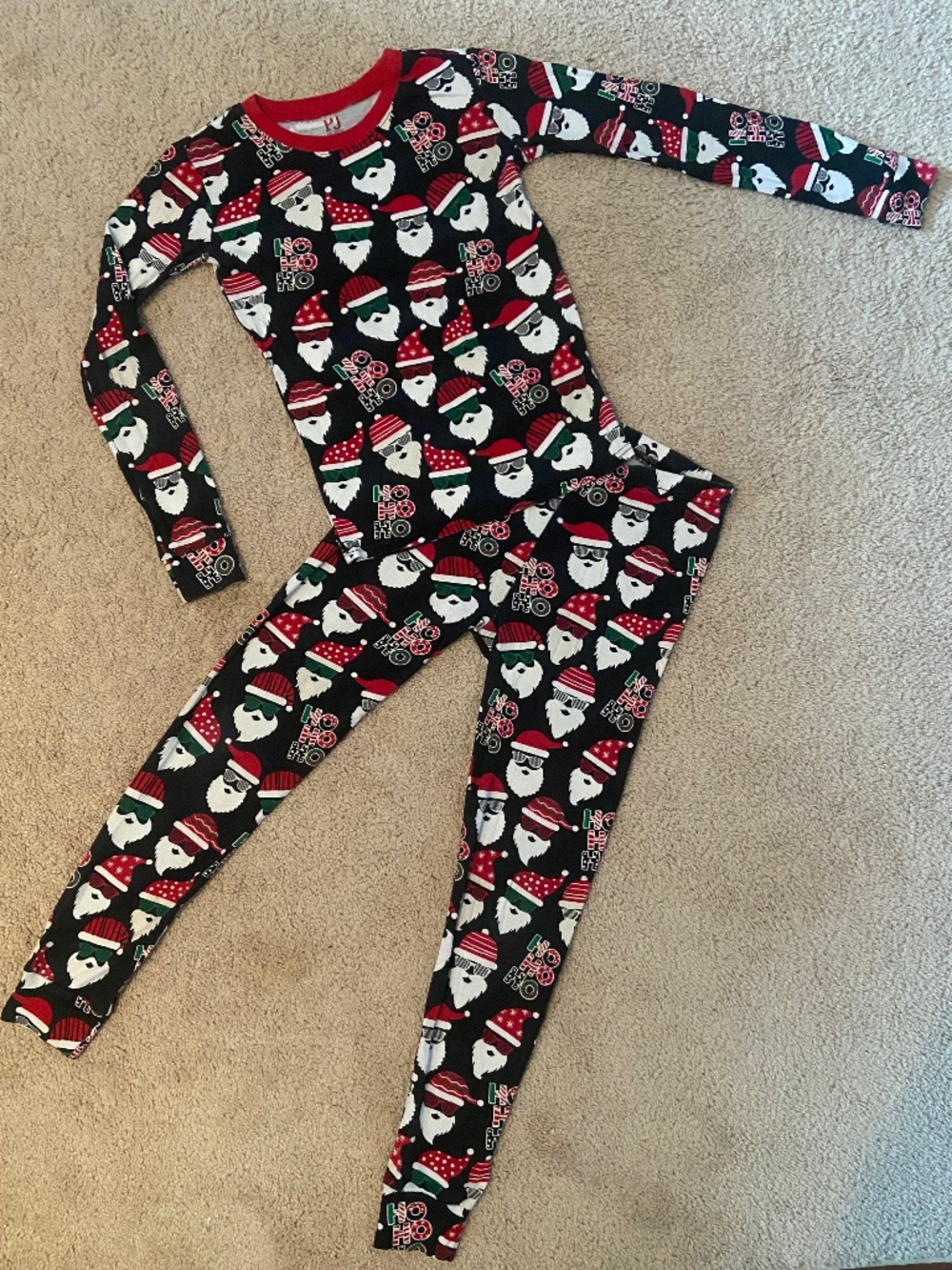 The Children's Place Santa Christmas Pajama Set 12